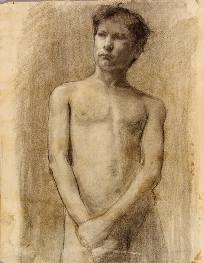 Studie af en ung mand af Henry Ossawa Tanner