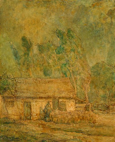 Den gode hyrde, ca. 1918 (olie på lærred) af Henry Ossawa Tanner
