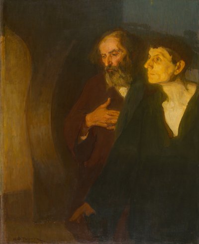 De to disciple ved graven af Henry Ossawa Tanner