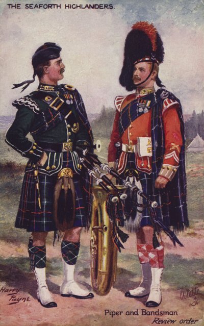 Seaforth Highlanders af Henry Payne