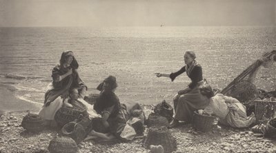 Sladder på stranden af Henry Peach Robinson