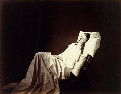Hun fortalte aldrig sin kærlighed, 1857. af Henry Peach Robinson