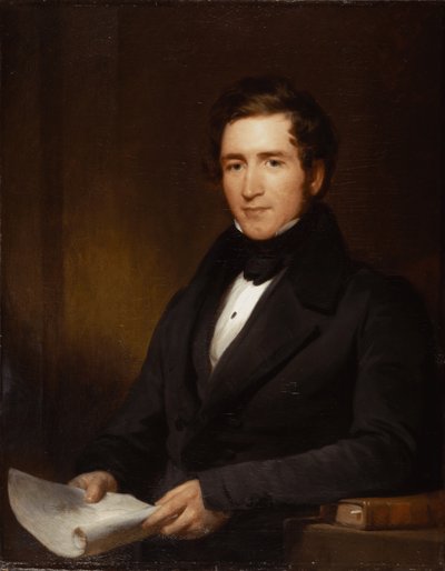 Portræt af Sir Joseph Paxton, maj 1836 (olie på lærred) af Henry Perronet Briggs
