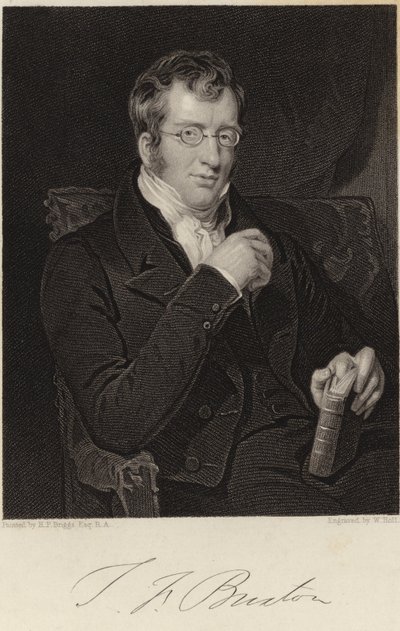 Sir Thomas Buxton af Henry Perronet Briggs