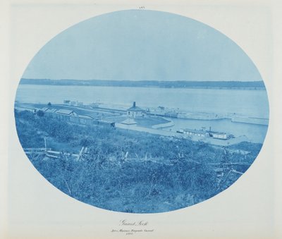 Guard Rock, Des Moines Rapids Canal L.W. af Henry Peter Bosse