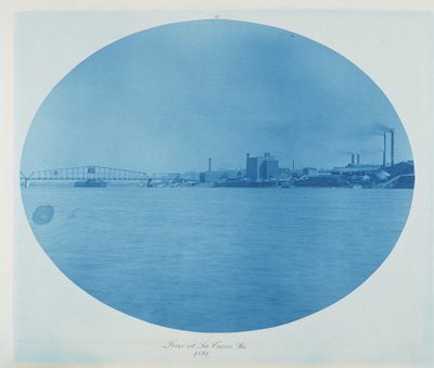 Levee ved La Crosse, Wis. af Henry Peter Bosse