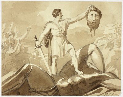 David og Goliat af Henry Pierce Bone
