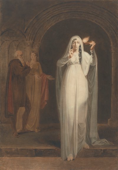 Søvnvandringsscenen i Macbeth af Henry Pierce Bone