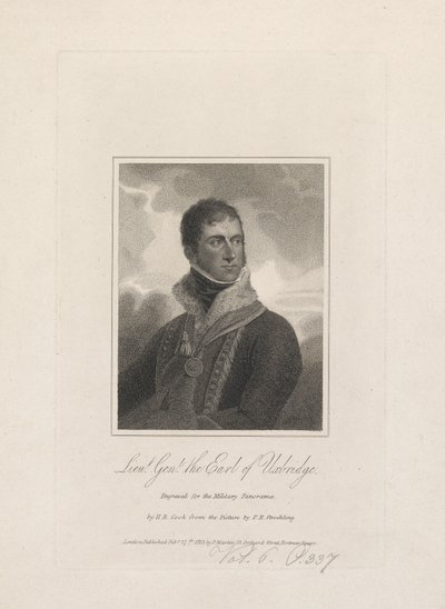 Generalløjtnant, Henry Paget, jarlen af Uxbridge af Henry R. Cook