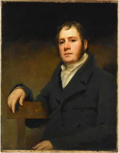 Portræt af en mand af Henry Raeburn