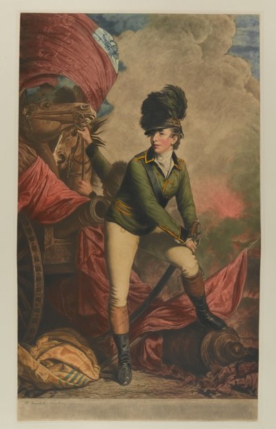 Oberstløjtnant Banastre Tarleton af Henry Raeburn