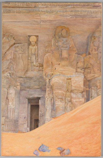 Abu Simbel af Henry Roderick Newman