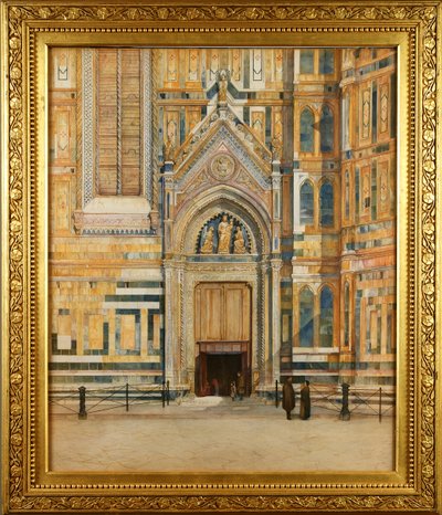 Syddøren til Duomo, Firenze, Italien af Henry Roderick Newman