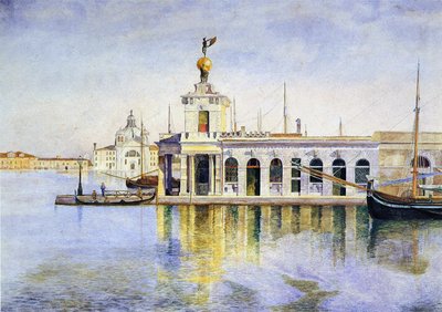 Venedig, Dogana, 1874 af Henry Roderick Newman
