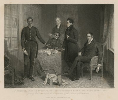 Afgivelse af vidnesbyrd for Underhusets udvalg af Henry Room