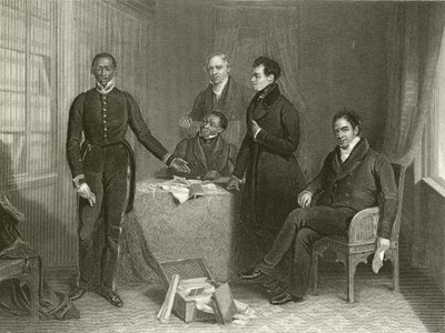 Jan Tzatzoe, Andries Stoffles, Rev Dr. Philip og Rev Mess Read, Senior og Junior af Henry Room