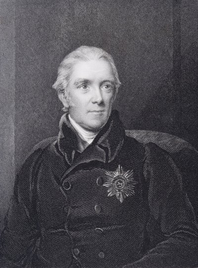 Sir Henry Halford, graveret af John Cochran (fl.1821-65) af Henry Room