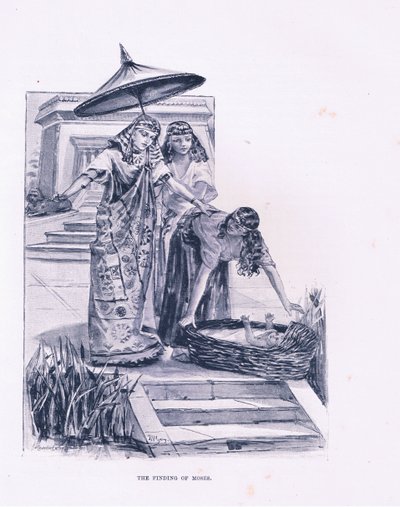 Fundet af Moses af Henry Ryland