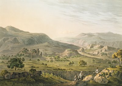 Atbarapasset i Abessinien, indgraveret af Daniel Havell (1785-1826) 1809 (akvatinte) af Henry Salt
