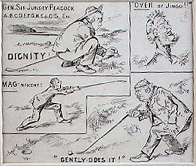 Golfing Moves, illustration fra 
