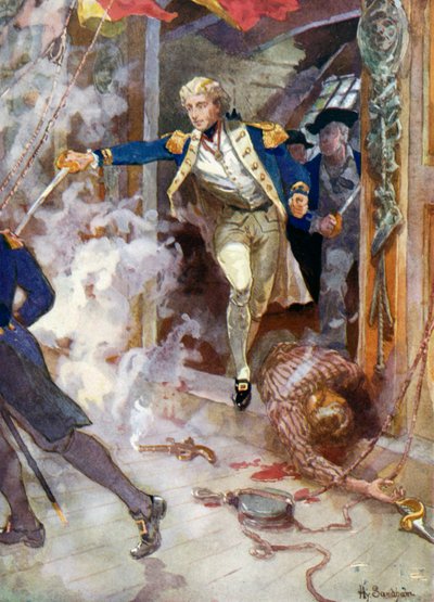 Slaget ved St Vincent af Henry Sandham