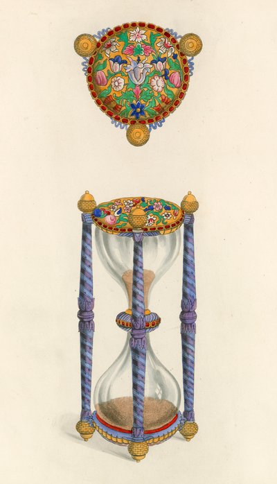 Et timeglas, midten af 1600-tallet af Henry Shaw