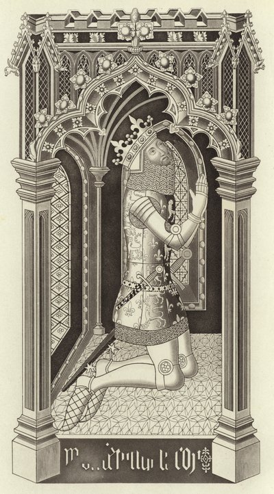 Edward III, omkring 1355, fra St Stephen