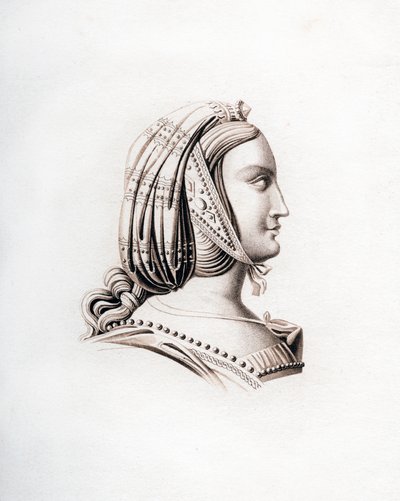 Hovedbeklædning, begyndelsen af det 16. århundrede, 1843. af Henry Shaw