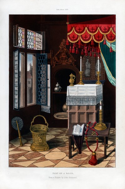 Religiøse redskaber, c1520, 1843. af Henry Shaw