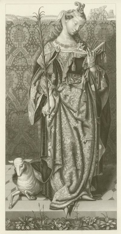 Sankt Agnes af Henry Shaw