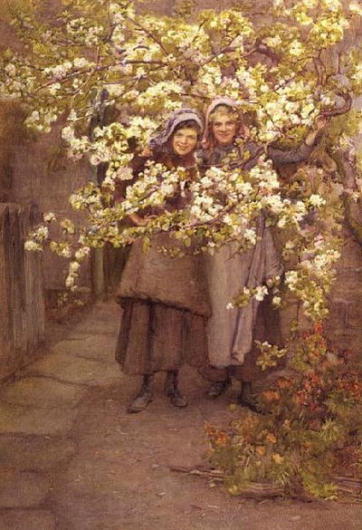 Æbleblomst af Henry Silkstone Hopwood