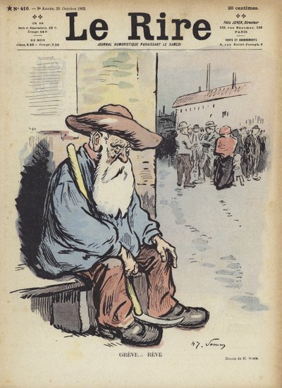 Illustration til Le Rire af Henry Somm