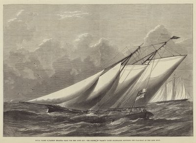 Royal Yacht Squadron Regatta, Race for Town Cup, Prinsen af Wales