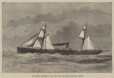 Haytian, tilhørende West India and Pacific Steam-Ship Company af Henry Spernon Tozer