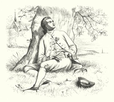 Ateisten og Agernet (gravering) af Henry Stacey (after) Marks