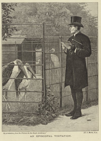 Et bispevisitation af Henry Stacey Marks