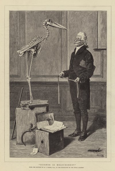 Videnskab er måling af Henry Stacey Marks