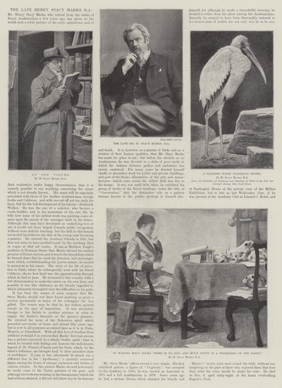 Den afdøde Henry Stacy Marks, RA af Henry Stacey Marks