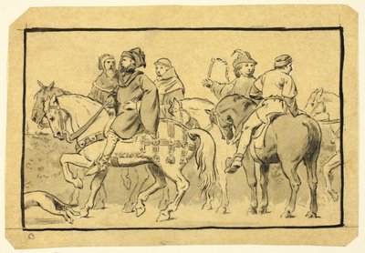 Canterbury-pilgrimme af Henry Stacy Marks