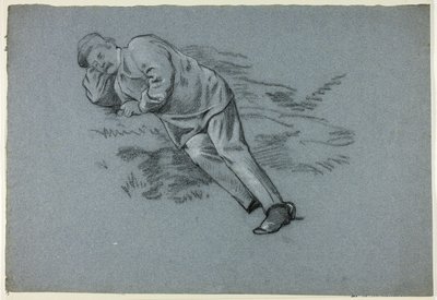Sovende mand af Henry Stacy Marks