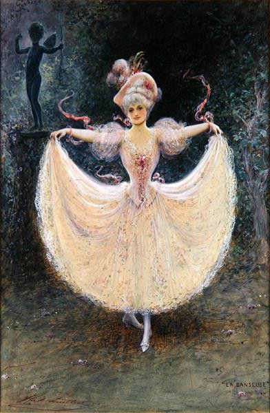 Danseren af Henry Stephen (b.1861 fl.1880 1925) Ludlow