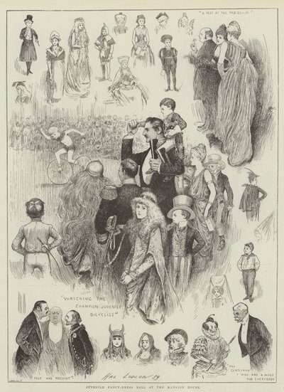 Juvenile Fancy-Dress Ball i Mansion House af Henry Stephen Ludlow
