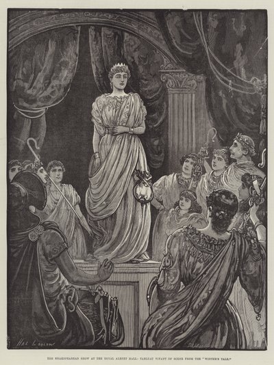 Shakespeare-showet i Royal Albert Hall, Tableau Vivant of Scene from the Winter