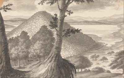 Lake of Vico af Henry Swinburne