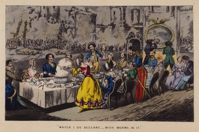 Illustration til Jorrocks Jaunts and Jollities (farve litho) af Henry Thomas (after) Alken