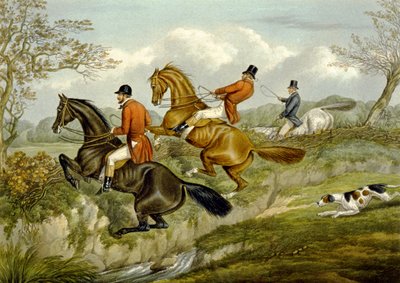 Scrambling Over a Hedge, tallerken fra 