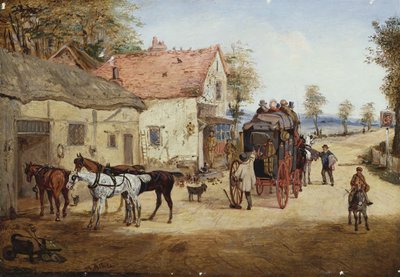 Et teamskifte af Henry Thomas Alken