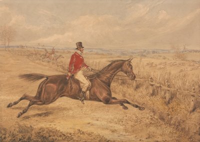 Opladning af et oksehegn af Henry Thomas Alken