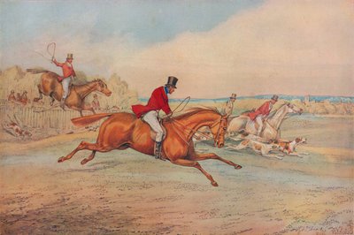 Fuldt skrig, c1820 af Henry Thomas Alken