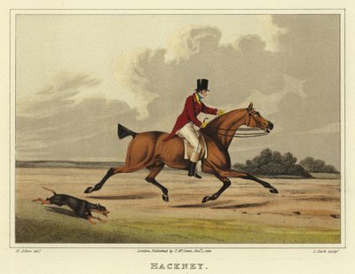 Hackney (chromolitho) af Henry Thomas Alken